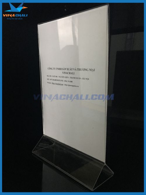 menu mica đế tám giác