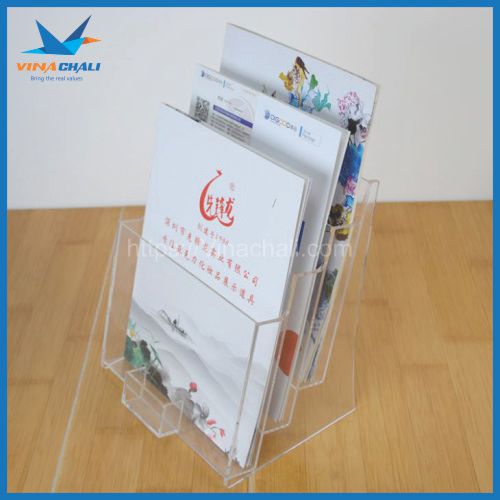 Kệ để tờ rơi mica