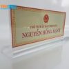 Biển chức danh mica 10 x 20