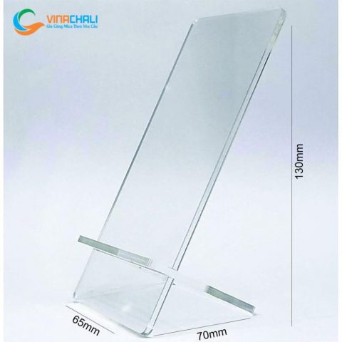 Kệ mica trưng bày điện thoại 4 9