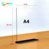 Menu mica A4 Chữ T