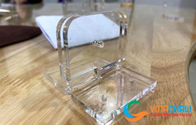 Phụ kiện bát gắn hiện đại được làm bằng mica