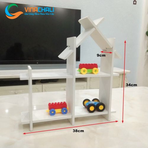 Kệ trang trí treo tường loại bé